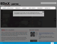 Tablet Screenshot of edax.com
